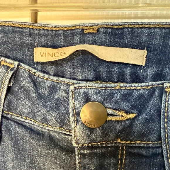 Vince Dark Blue Skinny Jeans - Picture 4 of 8